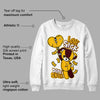 Yellow Bordeaux DopeSkill Sweatshirt Love Sick Graphic