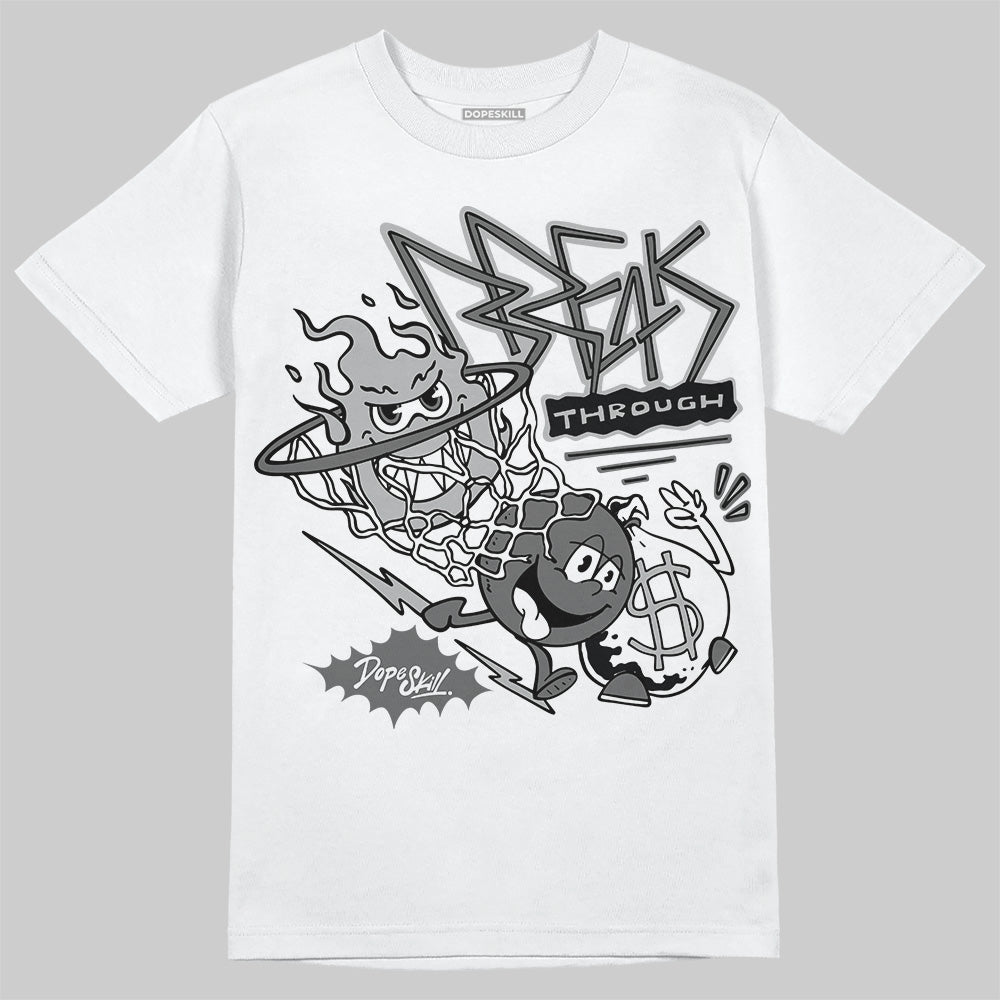 New Balance 2002R ‘Steel Orca’ DopeSkill T-Shirt Break Through Graphic Streetwear - White