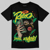 Green Sneakers DopeSkill T-Shirt Rolling in Money Graphic Streetwear - black