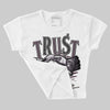 Violet Ore 3s DopeSkill Women's Crop Top Trust No One Graphic