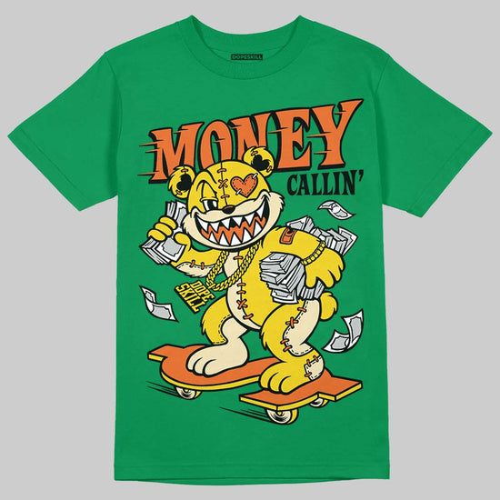 Green Sneakers DopeSkill T-Shirt Money Callin' Graphic Streetwear - Irish Green