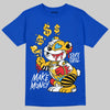 Royal Blue Sneakers DopeSkill T-Shirt Make Money Graphic Streetwear - Royal 