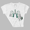 Lucky Green 5s DopeSkill Women's Crop Top Breathe Graphic