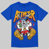 Royal Blue Sneakers DopeSkill T-Shirt At The Top Graphic Streetwear - Royal 