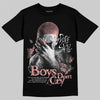 Jordan 40 “Dusty Rose” DopeSkill T-Shirt Boys Don't Cry Graphic Streetwear - Black