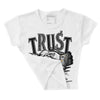 Gratitude 11s DopeSkill Women's Crop Top Trust No One Graphic