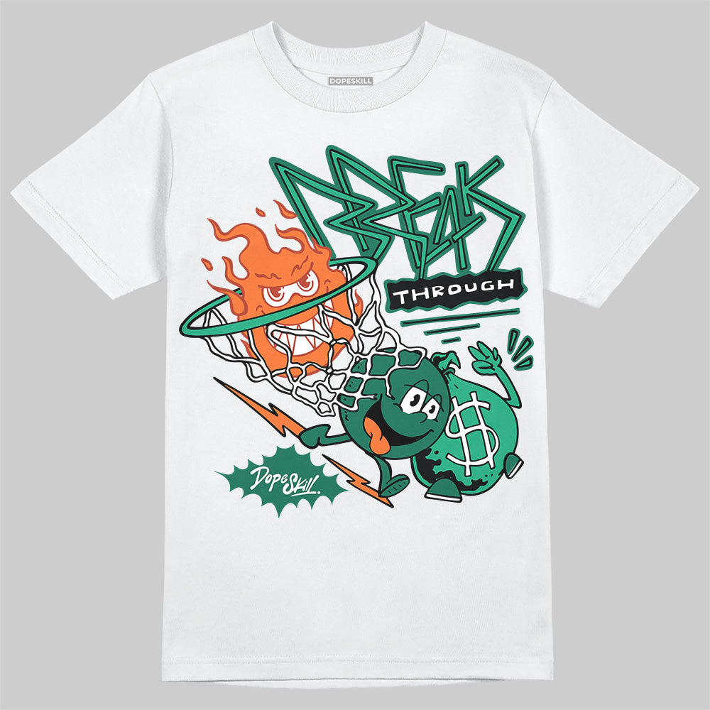 Jordan 3 Retro SP Nina Chanel Abney Bicoastal DopeSkill T-Shirt Break Through Graphic Streetwear - White 