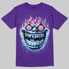 PURPLE Sneakers DopeSkill T-Shirt Hellfire Graphic Streetwear - Purple