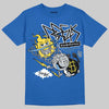 Air Foamposite One “International Blue” DopeSkill Royal T-shirt Break Through Graphic Streetwear 