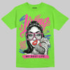 Neon Green Sneakers DopeSkill T-Shirt Living My Best Life Graphic Streetwear - Lime
