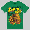 Green Sneakers DopeSkill T-Shirt Fight For Right Graphic Streetwear - Irish Green