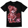 Valentine's Day Collection DopeSkill T-Shirt Broken Heart Graphic Streetwear - Black