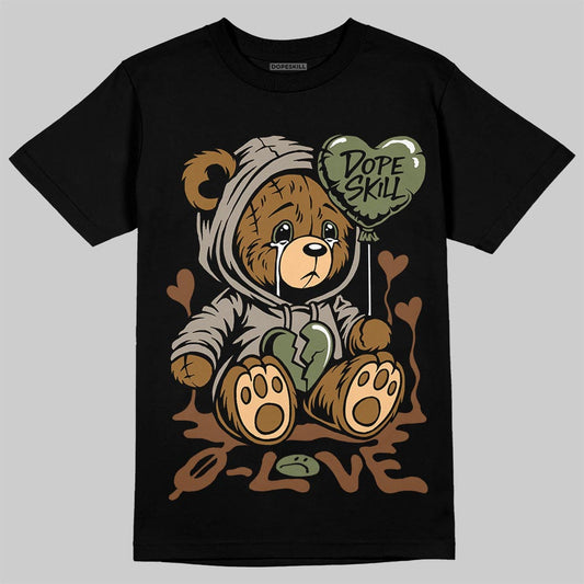 New Balance ABZORB 2010 “Pecan” DopeSkill T-Shirt Broken Bear Graphic Streetwear - black