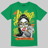 Green Sneakers DopeSkill T-Shirt Living My Best Life Graphic Streetwear - Irish Green