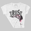 Wings 3s DopeSkill Women's Crop Top Trust No One Graphic