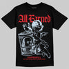 Jordan 11 Retro Cherry DopeSkill T-Shirt All Earned Graphic Streetwear - Black