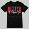 Air Foamposite One Cough Drop (2025) DopeSkill T-Shirt Better Myself Graphic Streetwear - Black