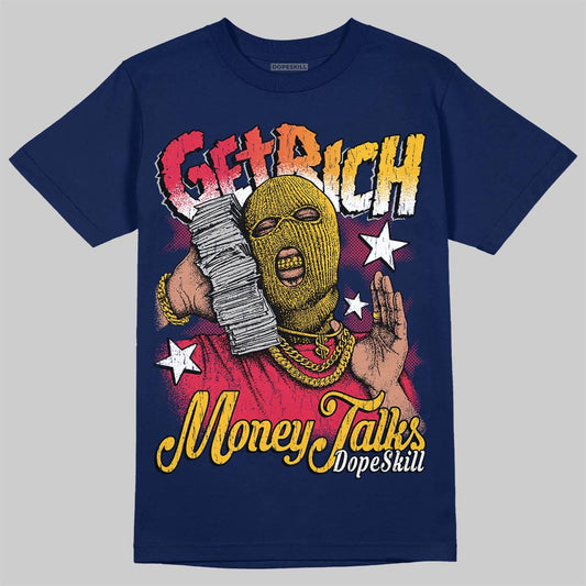 Nike Kobe 5 Protro “Caitlin Clark” DopeSkill T-Shirt Get Rich Graphic Streetwear