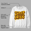 Yellow Bordeaux DopeSkill Sweatshirt Super Sauce Graphic