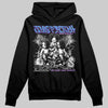 PURPLE Sneakers DopeSkill Hoodie Sweatshirt Just Rich Graphic Streetwear - Black