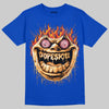 Royal Blue Sneakers DopeSkill T-Shirt Hellfire Graphic Streetwear - Royal 