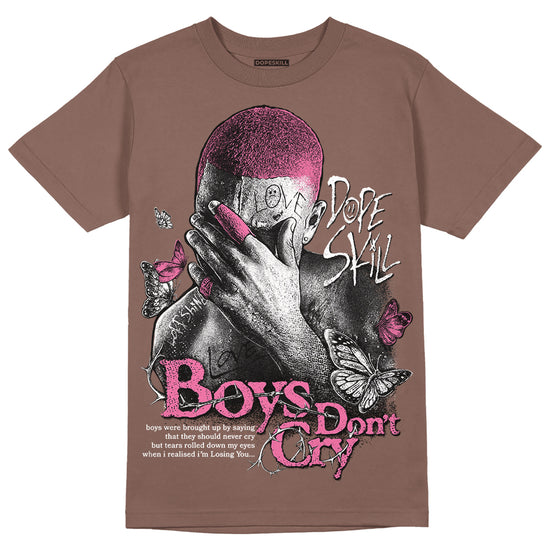 Dunk Low Smokey Mauve Playful Pink DopeSkill Brown Savana T-shirt Boys Don't Cry Graphic Streetwear 