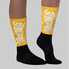 9060 Varsity Gold DopeSkill Sublimated Socks Hustle Graphic