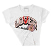 Legend Pink 11s DopeSkill Women's Crop Top Loser Lover Graphic