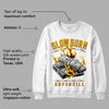 Yellow Bordeaux DopeSkill Sweatshirt Slow Burn Graphic