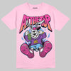 Pink Sneakers DopeSkill T-Shirt At The Top Graphic Streetwear - Light Pink