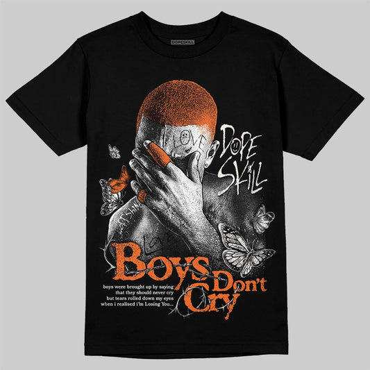 Jordan 1 Retro High OG Shattered Backboard (2025) DopeSkill T-Shirt Boys Don't Cry Graphic Streetwear - Black