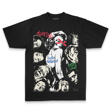 Jordan 11 City Pack “285” Atlanta DopeSkill Premium T-Shirt Built Different Graphic Streetwear - Black