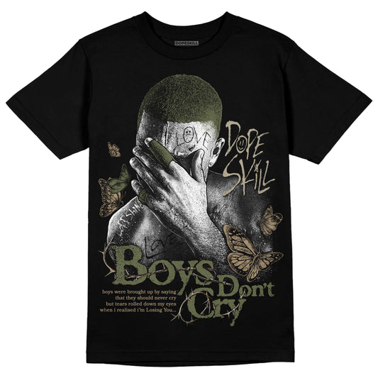 Air Max 90 Ballistic Neutral Olive DopeSkill T-Shirt Boys Don't Cry Graphic Streetwear - Black