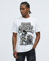 Wolf Grey 5s DopeSkill T-Shirt Paper Chaser Boy Graphic