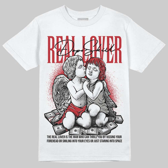 Air Max 95 Big Bubble Comet Red DopeSkill T-Shirt Real Lover Graphic Streetwear - White