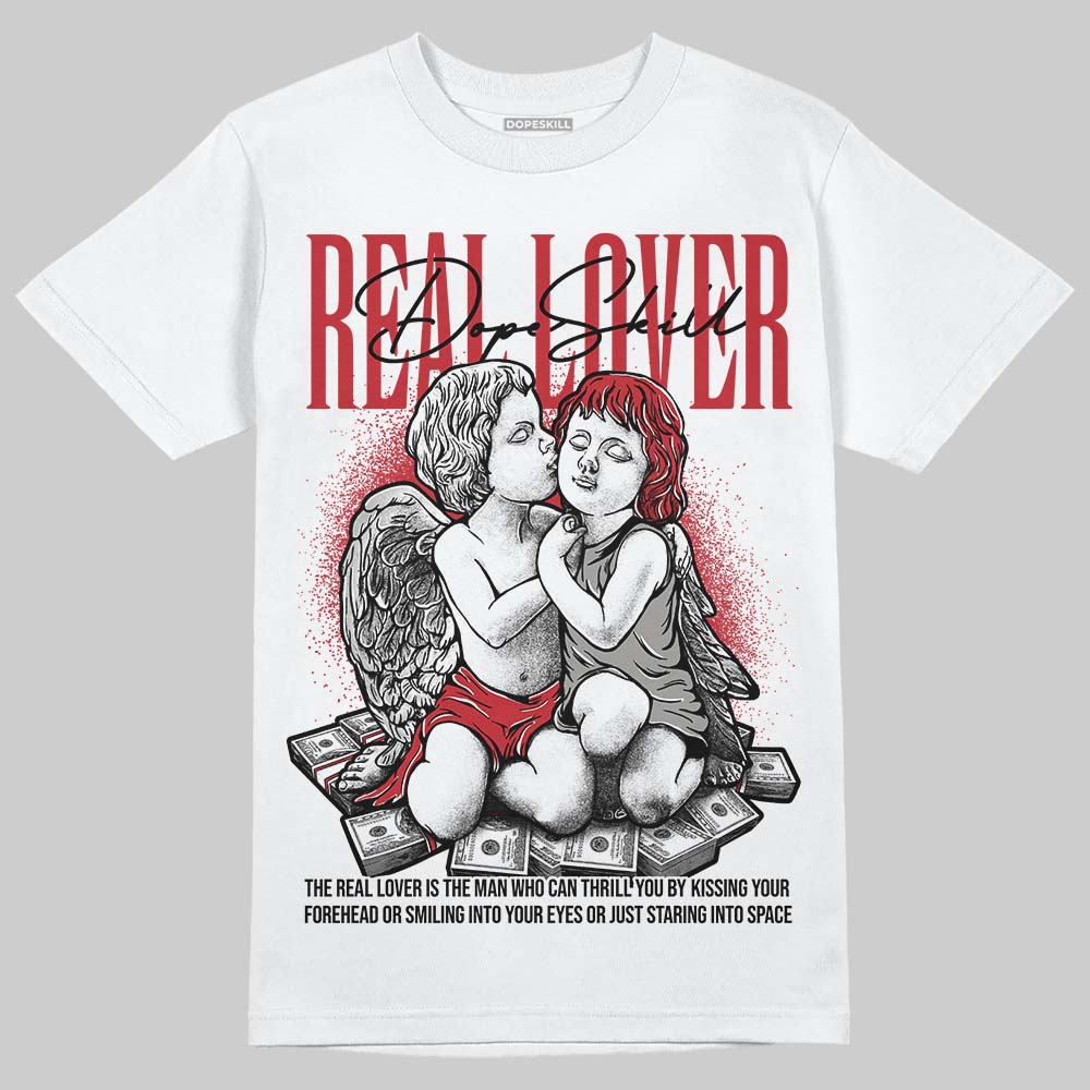 Air Max 95 Big Bubble Comet Red DopeSkill T-Shirt Real Lover Graphic Streetwear - White