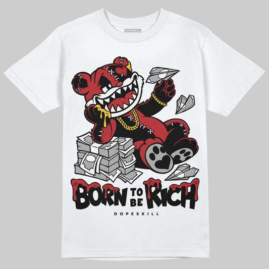 Jordan 14 Golf “Last Shot” DopeSkill T-Shirt Born To Be Rich Graphic Streetwear - White