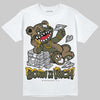 Adidas Samba OG Focus Olive Gum DopeSkill T-Shirt Born To Be Rich Graphic Streetwear - WHite