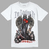 Jordan 4 Retro Frozen Moments DopeSkill T-Shirt New I'm Loving It Graphic Streetwear - White