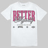 Asics Gel-1130 Pink Glo/ Black DopeSkill T-Shirt Better Myself Graphic Streetwear - White