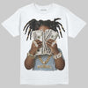 Jordan 40 “Blue Suede” DopeSkill T-Shirt Rich Youth Graphic Streetwear - White 