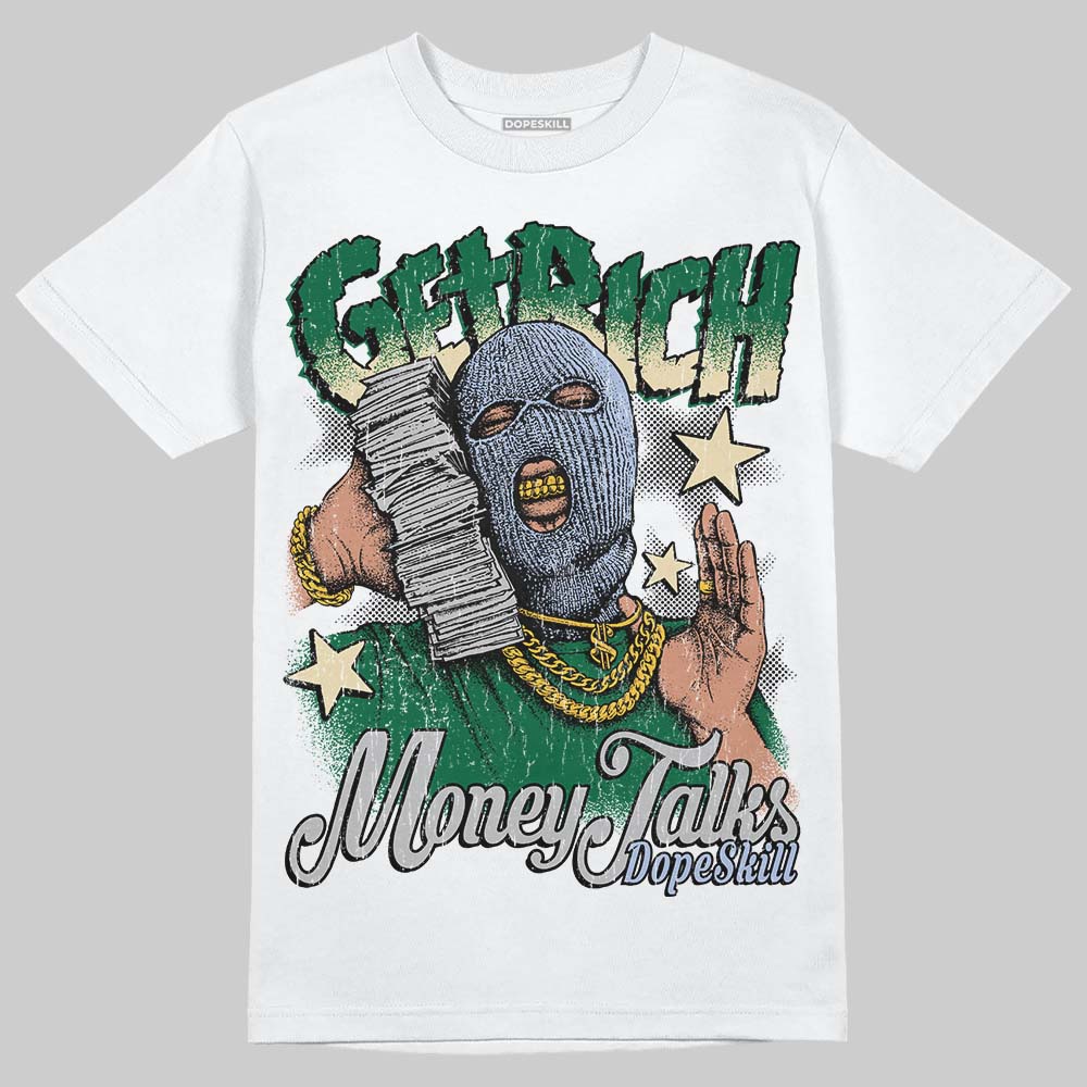 ASICS Gel-Nimbus 10.1 Invincible HTTP 404 Green DopeSkill T-Shirt Get Rich Graphic Streetwear - White