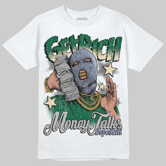 ASICS Gel-Nimbus 10.1 Invincible HTTP 404 Green DopeSkill T-Shirt Get Rich Graphic Streetwear - White