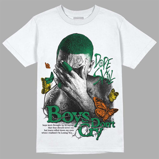 Green Sneakers DopeSkill T-Shirt Boys Don't Cry Graphic Streetwear - White 