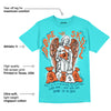 Dunk Dolphins DopeSkill Tahiti Blue T-shirt Angels Graphic