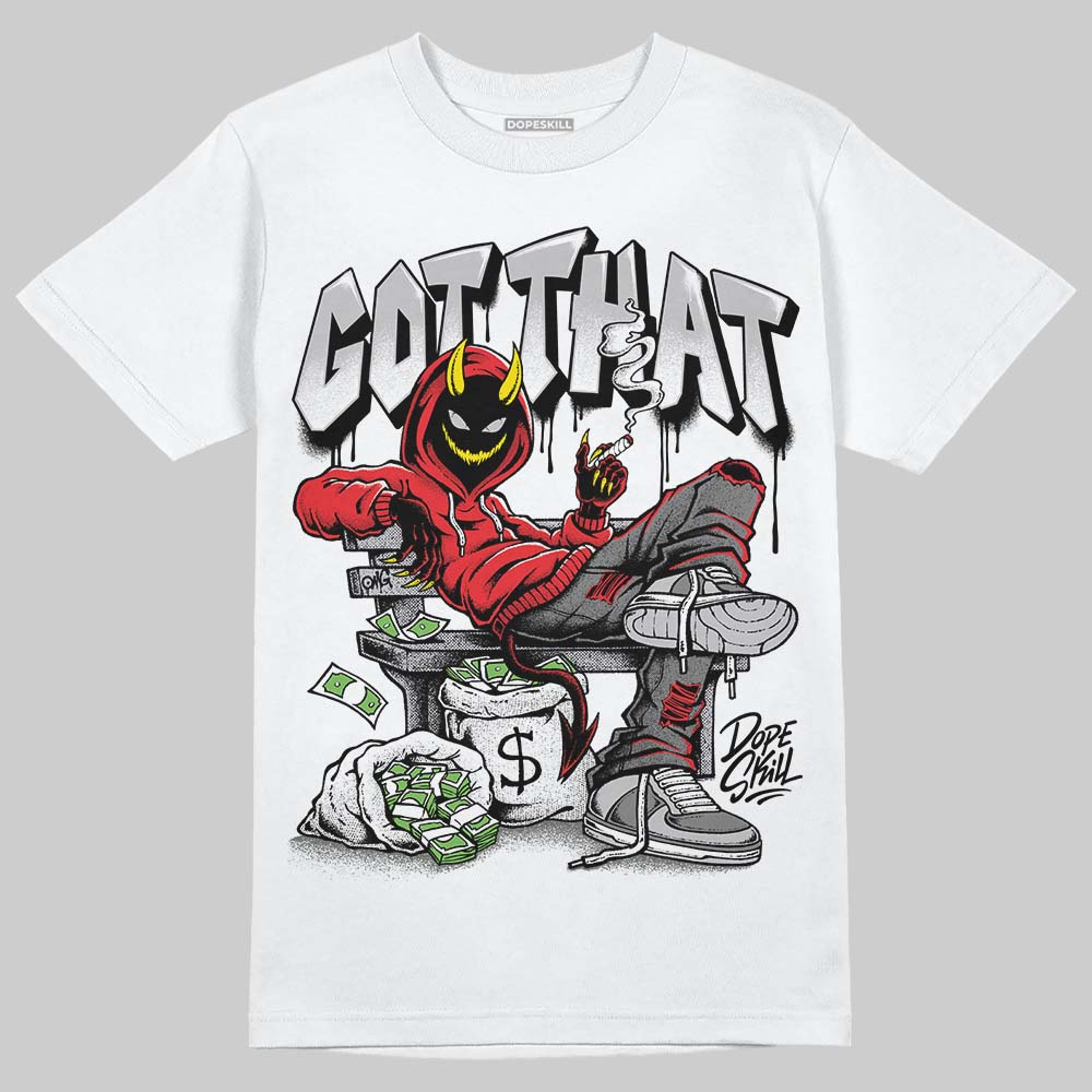 Grey Sneakers DopeSkill T-Shirt Got That Graphic Streetwear - White