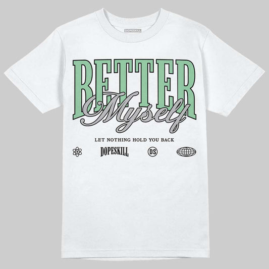 Asics Gel-Kayano 12.1 White/Menthol DopeSkill T-Shirt Better Myself Graphic Streetwear -= White