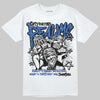 Awake NY x Jordan 5 Retro 'Black Racer Blue' DopeSkill T-Shirt Distorted Realms Graphic Streetwear - White 