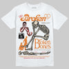 Jordan 3 “Orange Citrus” DopeSkill T-Shirt Broken Bones Graphic Streetwear - White