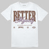 Harris Tweed x Wmns Dunk Low 'Sesame' DopeSkill T-Shirt Better Myself Graphic Streetwear - White